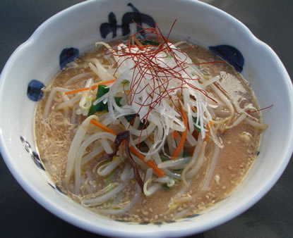 冬味噌らーめん