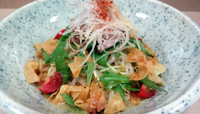 季節のらーめん　冷製ごまらーめん