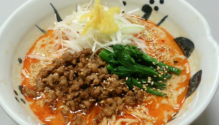 ごまの旨辛そば